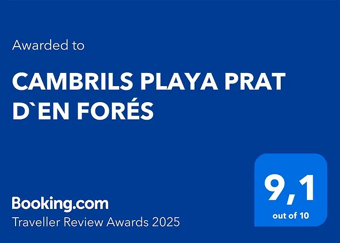 펜션 Playa Prat D'en Fores 캠브릴스